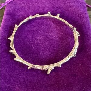 Vintage Isola Bella Crown of Thorns bangle in Silver excellent condition